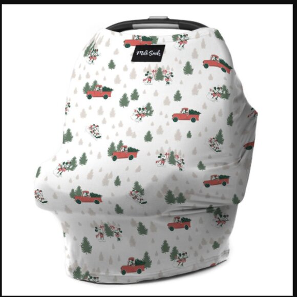 Milk Snob Mickey & Minnie Mouse Christmas Cover - Picture 1 of 3